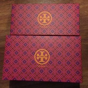 2 Tory Burch shoe boxes